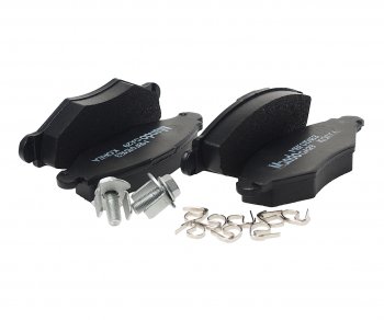 1 659 р. Колодки тормозные PEUGEOT 206,206SW (01-) передние (без АБС) (4шт.) MANDO MANDO mbf015163  с доставкой в г. Керчь. Увеличить фотографию 1