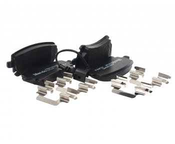 1 599 р. Колодки тормозные AUDI A4,A6 (05-),A8 (03-) задние (4шт.) MANDO MANDO mbf015195 MANDO mbf015195  с доставкой в г. Керчь. Увеличить фотографию 1