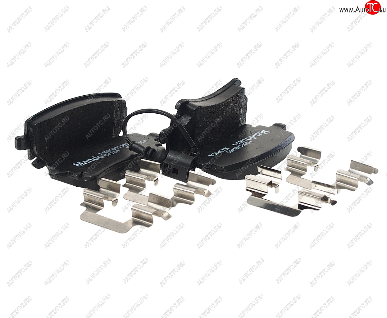 1 599 р. Колодки тормозные AUDI A4,A6 (05-),A8 (03-) задние (4шт.) MANDO MANDO mbf015195 MANDO mbf015195  с доставкой в г. Керчь