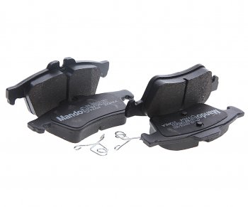 1 429 р. Колодки тормозные CITROEN C5 (10-) задние (4шт.) MANDO MANDO mbf015203 MANDO mbf015203  с доставкой в г. Керчь. Увеличить фотографию 1