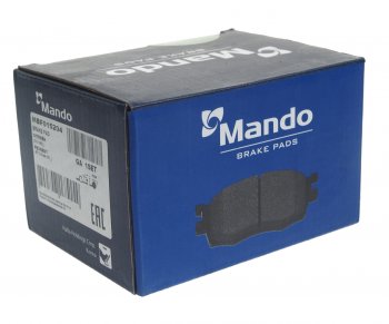 1 399 р. Колодки тормозные PEUGEOT 407,407SW,607 (9D,9U) (00-) (1.63.0) задние (4шт.) MANDO MANDO mbf015204  с доставкой в г. Керчь. Увеличить фотографию 2