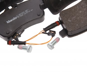 2 079 р. Колодки тормозные MERCEDES A (W169),B (W245) передние (4шт.) MANDO MANDO mbf015210  с доставкой в г. Керчь. Увеличить фотографию 2