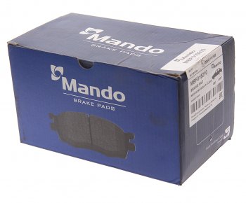 2 079 р. Колодки тормозные MERCEDES A (W169),B (W245) передние (4шт.) MANDO MANDO mbf015210  с доставкой в г. Керчь. Увеличить фотографию 3