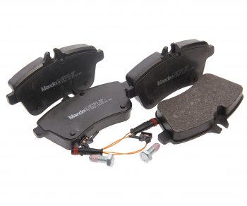2 079 р. Колодки тормозные MERCEDES A (W169),B (W245) передние (4шт.) MANDO MANDO mbf015210  с доставкой в г. Керчь. Увеличить фотографию 1