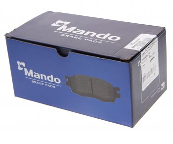 2 799 р. Колодки тормозные BMW 1 (E81,87),3 (E90,E91) передние (4шт.) MANDO MANDO mbf015230  с доставкой в г. Керчь. Увеличить фотографию 2