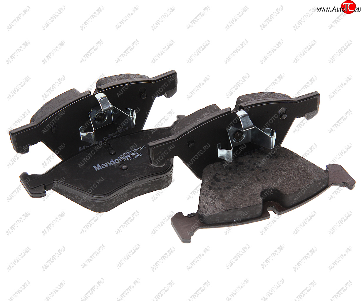2 799 р. Колодки тормозные BMW 1 (E81,87),3 (E90,E91) передние (4шт.) MANDO MANDO mbf015230  с доставкой в г. Керчь