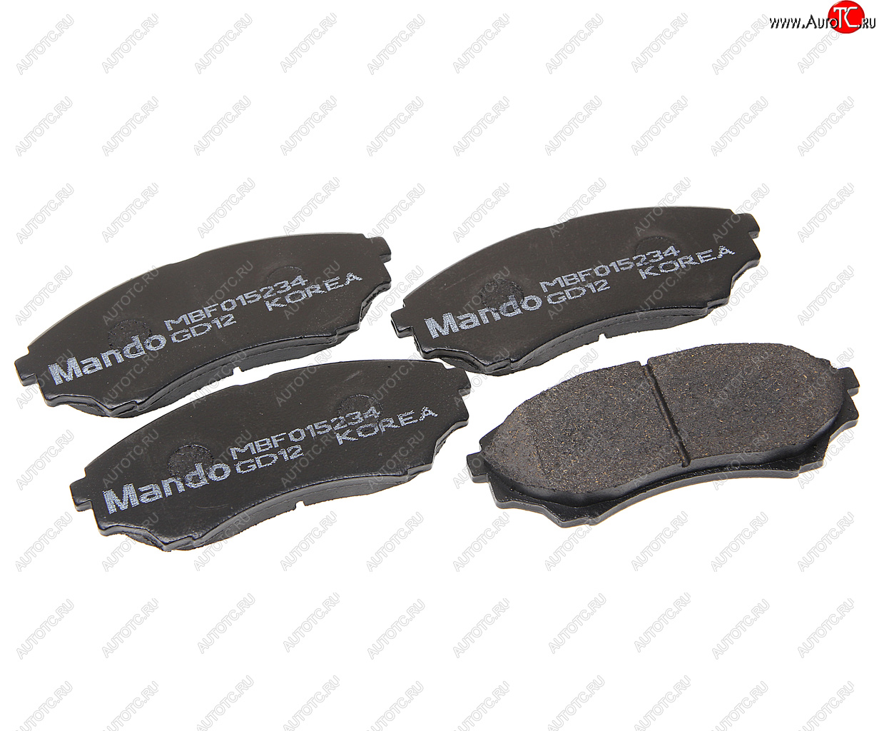 1 699 р. Колодки тормозные FORD Ranger (99-) MAZDA B-Serie (99-) (4шт.) MANDO MANDO mbf015234  с доставкой в г. Керчь
