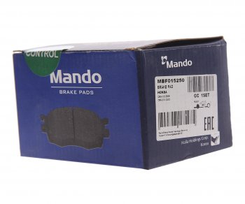 1 449 р. Колодки тормозные HONDA CR-V 3 (07-) задние (4шт.) MANDO MANDO mbf015250 MANDO mbf015250  с доставкой в г. Керчь. Увеличить фотографию 2