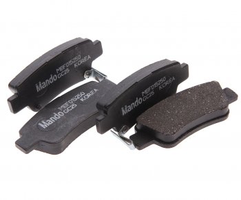 1 449 р. Колодки тормозные HONDA CR-V 3 (07-) задние (4шт.) MANDO MANDO mbf015250 MANDO mbf015250  с доставкой в г. Керчь. Увеличить фотографию 1