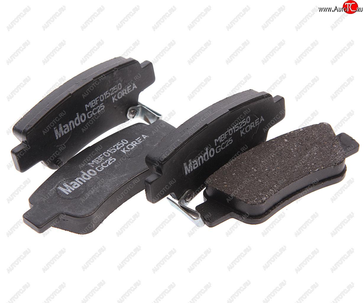 1 449 р. Колодки тормозные HONDA CR-V 3 (07-) задние (4шт.) MANDO MANDO mbf015250 MANDO mbf015250  с доставкой в г. Керчь