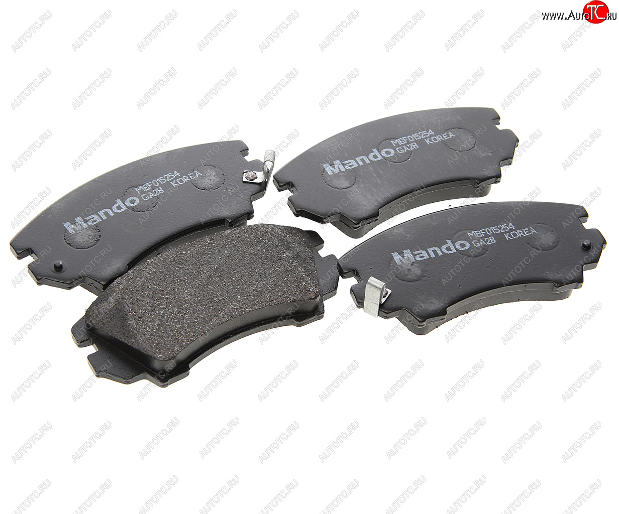 2 859 р. Колодки тормозные передние R17 (4шт.) MANDO Opel Insignia A универсал рестайлинг (2013-2017)  с доставкой в г. Керчь