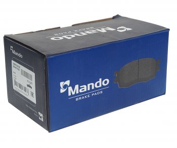 4 399 р. Колодки тормозные BMW X5 (E70),X6 (E71) передние (4шт.) MANDO MANDO mbf015256  с доставкой в г. Керчь. Увеличить фотографию 2