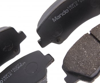 2 079 р. Колодки тормозные HYUNDAI Solaris (11-) KIA Rio (11-) передние (4шт.) MANDO MANDO mbf015271  с доставкой в г. Керчь. Увеличить фотографию 2