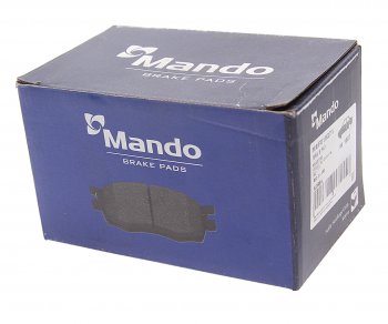 2 079 р. Колодки тормозные HYUNDAI Solaris (11-) KIA Rio (11-) передние (4шт.) MANDO MANDO mbf015271  с доставкой в г. Керчь. Увеличить фотографию 3
