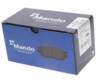 1 999 р. Колодки тормозные задние (4шт.) MANDO BMW 3 серия F31 универсал рестайлинг (2015-2018)  с доставкой в г. Керчь. Увеличить фотографию 2