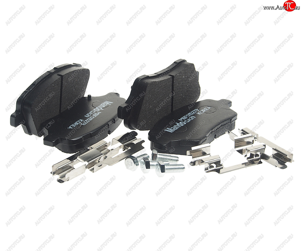 1 269 р. Колодки тормозные FORD Fiesta (12-) передние (4шт.) MANDO MANDO mbf015279  с доставкой в г. Керчь