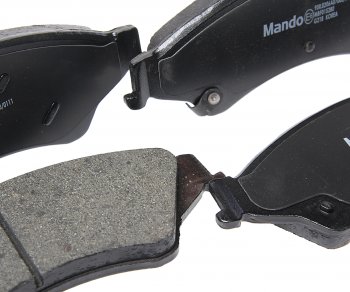 2 259 р. Колодки тормозные FORD Ranger (11-) передние (4шт.) MANDO MANDO mbf015280 MANDO mbf015280  с доставкой в г. Керчь. Увеличить фотографию 2
