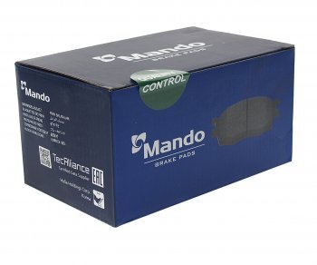1 749 р. Колодки тормозные RENAULT Logan (14-),Sandero (14-) передние (4шт.) MANDO MANDO mbf015282  с доставкой в г. Керчь. Увеличить фотографию 2