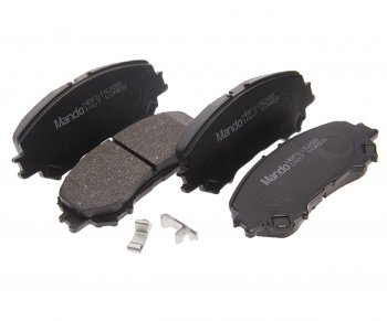 1 859 р. Колодки тормозные NISSAN X-Trail (T32R) (14-) (2.0/2.5) передние (4шт.) MANDO MANDO mbf015288 MANDO mbf015288  с доставкой в г. Керчь. Увеличить фотографию 1