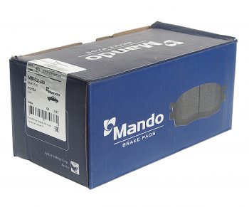 1 639 р. Колодки тормозные HONDA Accord (08-13),Civic (12-) передние (4шт.) MANDO MANDO mbf015289 MANDO mbf015289  с доставкой в г. Керчь. Увеличить фотографию 2