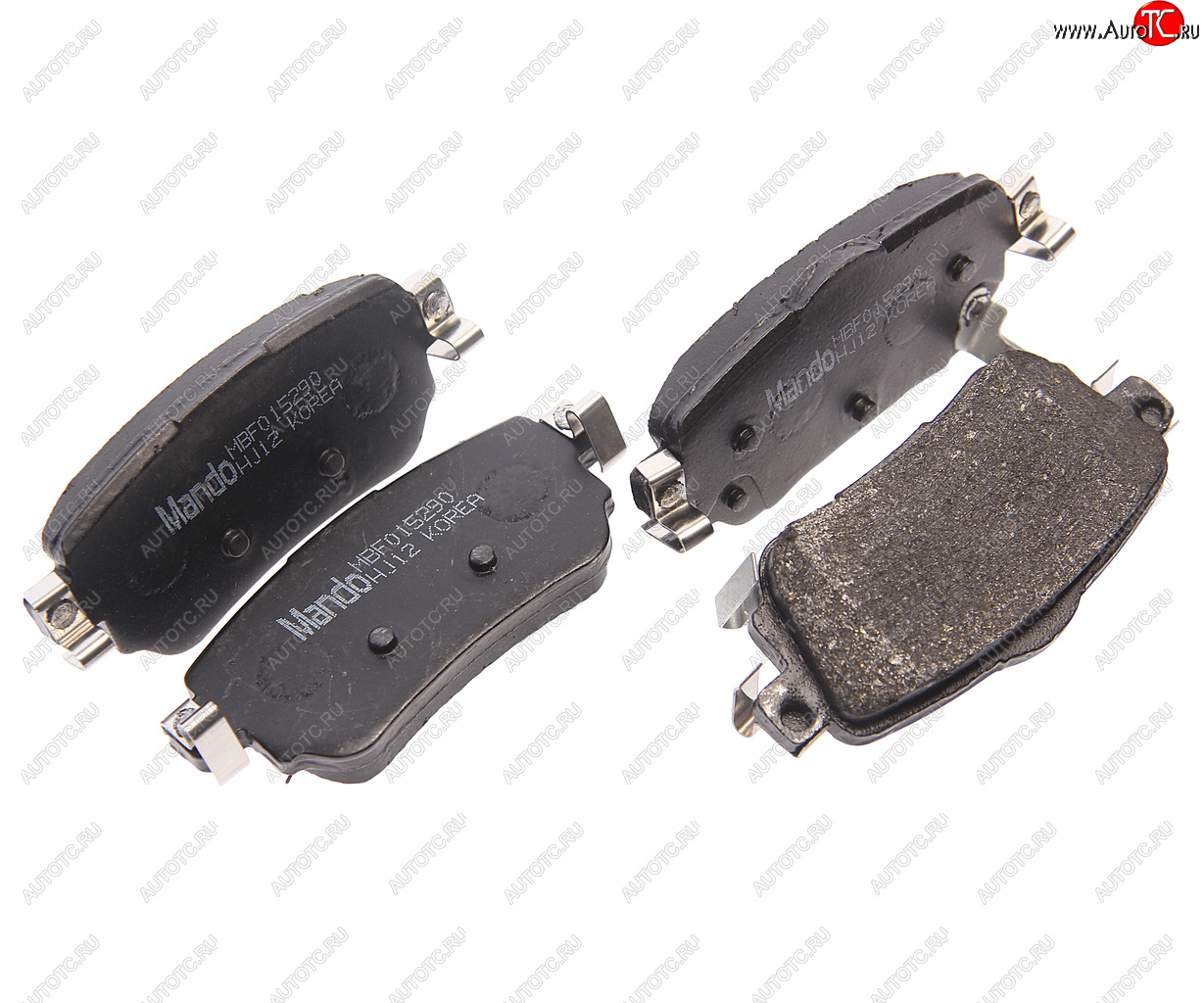 1 959 р. Колодки тормозные NISSAN Qashqai (14-) задние (4шт.) MANDO MANDO mbf015290 MANDO mbf015290  с доставкой в г. Керчь