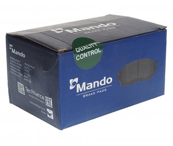 3 069 р. Колодки тормозные MERCEDES C (W205) передние (4шт.) MANDO MANDO mbf015293 MANDO mbf015293  с доставкой в г. Керчь. Увеличить фотографию 2