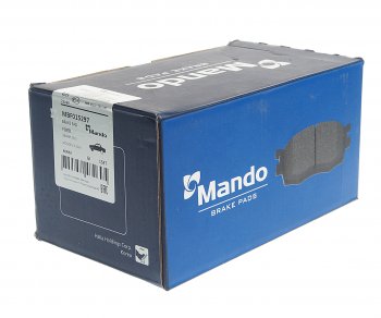 2 899 р. Колодки тормозные FORD Mondeo (15-) передние (4шт.) MANDO MANDO mbf015297 MANDO mbf015297  с доставкой в г. Керчь. Увеличить фотографию 2