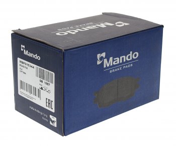 1 759 р. Колодки тормозные KIA Optima (11-) передние (4шт.) MANDO MANDO mbf015344 MANDO mbf015344  с доставкой в г. Керчь. Увеличить фотографию 2