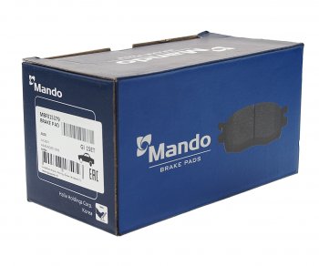 2 049 р. Колодки тормозные AUDI A4,A5 (08-) задние (4шт.) MANDO MANDO mbf015379 MANDO mbf015379  с доставкой в г. Керчь. Увеличить фотографию 2