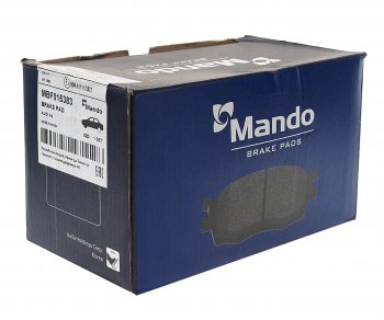 2 099 р. Колодки тормозные AUDI A4,A5 (08-) передние (4шт.) MANDO MANDO mbf015383 MANDO mbf015383  с доставкой в г. Керчь. Увеличить фотографию 2