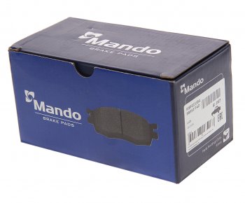 1 849 р. Колодки тормозные AUDI A8 (09-) задние (4шт.) MANDO MANDO mbf015384 MANDO mbf015384  с доставкой в г. Керчь. Увеличить фотографию 3