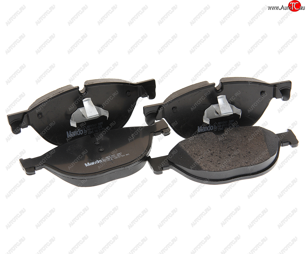 2 899 р. Колодки тормозные BMW 5 (F07,F10),7 (F01) передние (4шт.) MANDO MANDO mbf015421 MANDO mbf015421  с доставкой в г. Керчь
