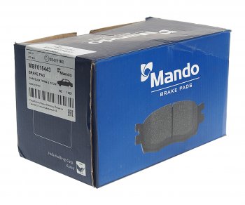 4 089 р. Колодки тормозные CHRYSLER Voyager 3 DODGE Caravan передние (4шт.) MANDO MANDO mbf015443 MANDO mbf015443  с доставкой в г. Керчь. Увеличить фотографию 2