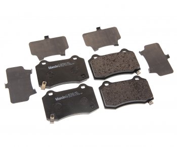 2 489 р. Колодки тормозные CHRYSLER 300C (04-11) JEEP Grand Cherokee (99-10) задние (4шт.) MANDO MANDO mbf015450 MANDO mbf015450  с доставкой в г. Керчь. Увеличить фотографию 1
