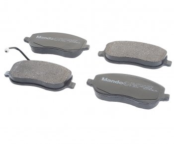 1 499 р. Колодки тормозные PEUGEOT CITROEN передние (4шт.) MANDO MANDO mbf015464 MANDO mbf015464  с доставкой в г. Керчь. Увеличить фотографию 1