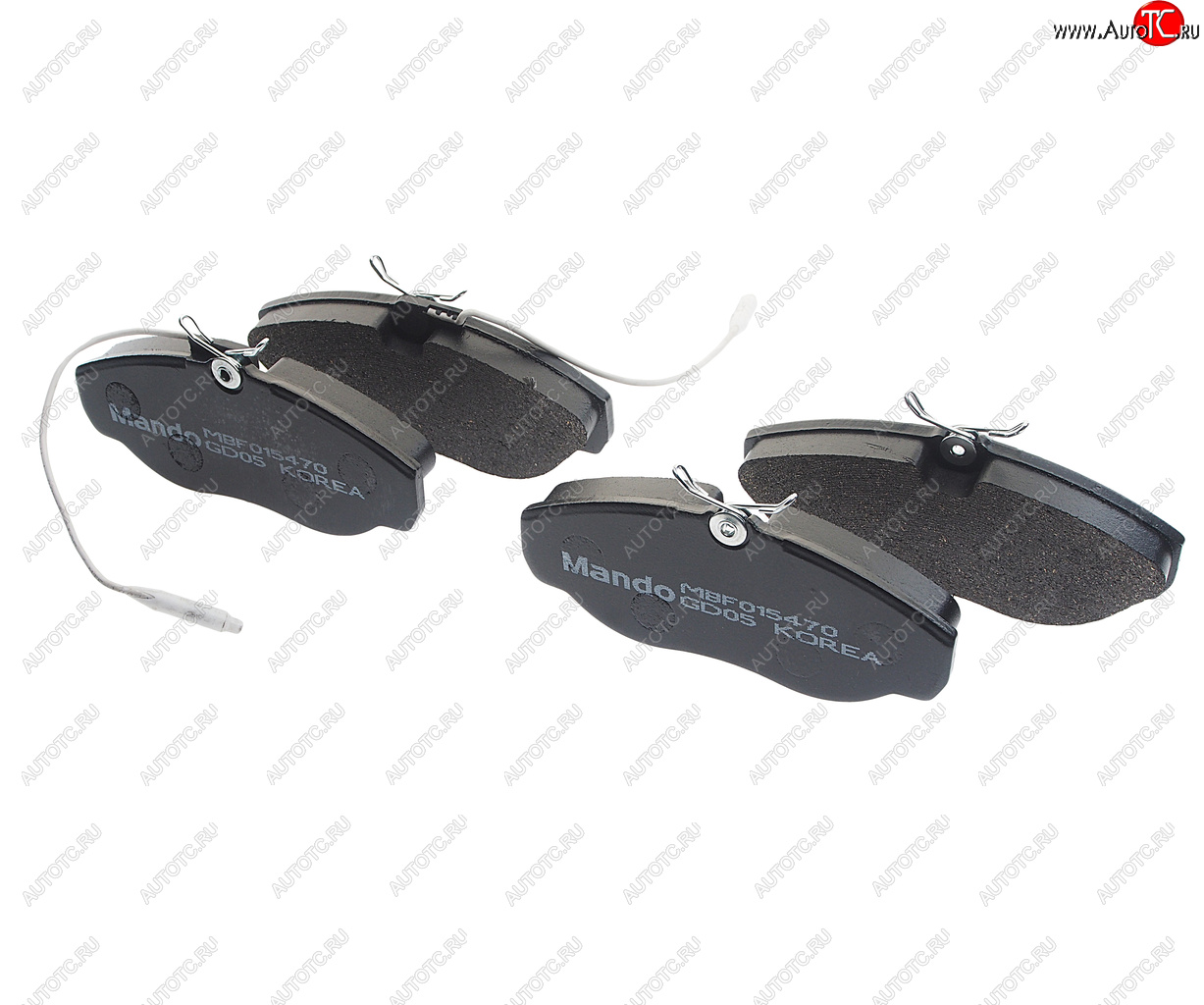 2 099 р. Колодки тормозные PEUGEOT Partner CITROEN Berlingo передние (4шт.) MANDO MANDO mbf015470 MANDO mbf015470  с доставкой в г. Керчь