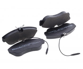 2 399 р. Колодки тормозные PEUGEOT Boxer передние (4шт.) MANDO MANDO mbf015471 MANDO mbf015471  с доставкой в г. Керчь. Увеличить фотографию 1