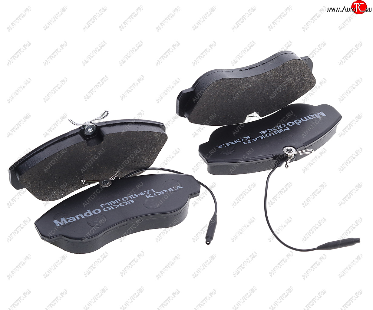 2 399 р. Колодки тормозные PEUGEOT Boxer передние (4шт.) MANDO MANDO mbf015471 MANDO mbf015471  с доставкой в г. Керчь