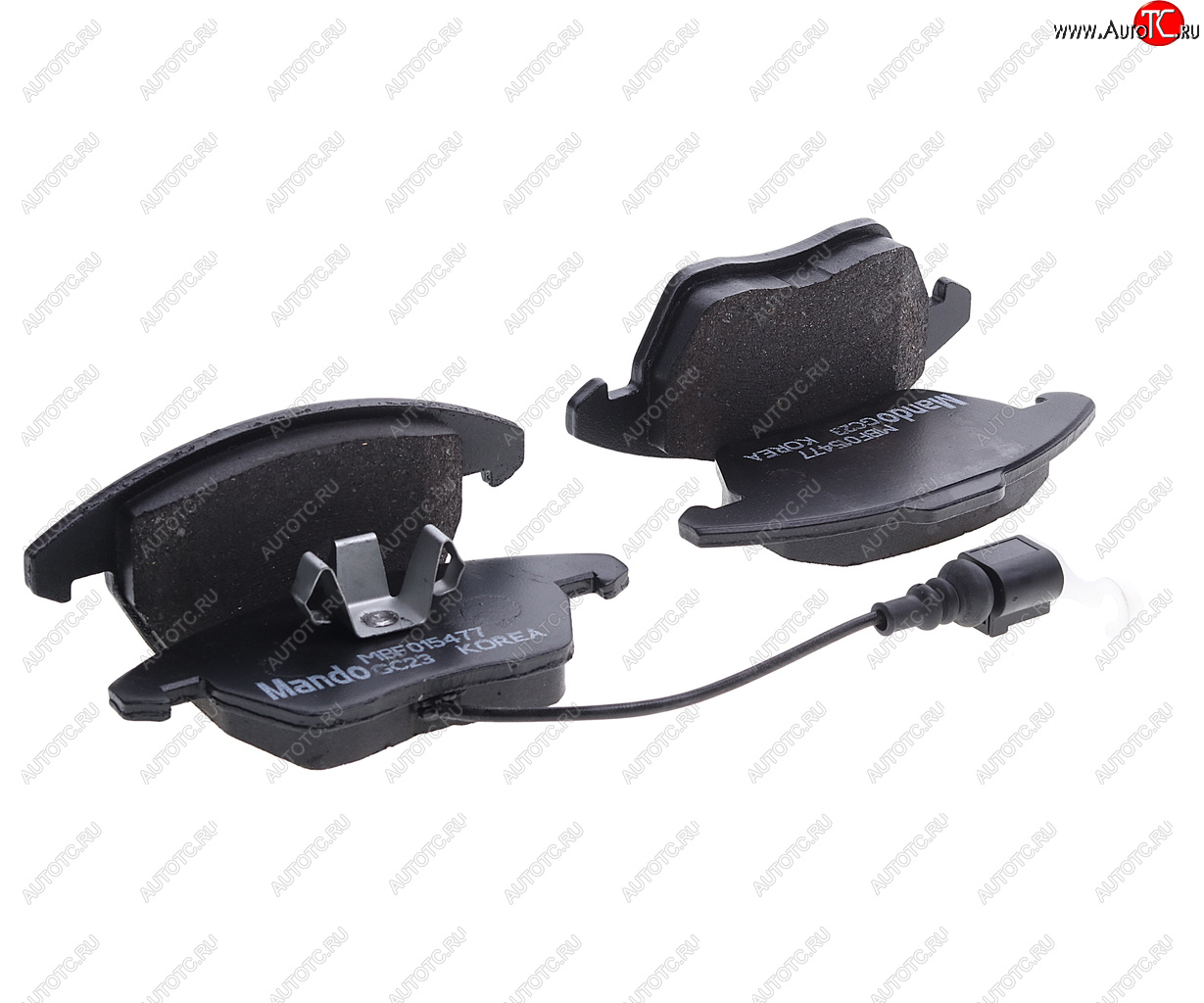 2 099 р. Колодки тормозные PEUGEOT 307 (03-10),308 (07-) CITROEN C4 (04-) передние (4шт.) MANDO MANDO mbf015477 MANDO mbf015477  с доставкой в г. Керчь