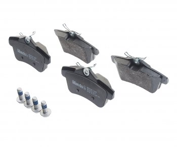 1 399 р. Колодки тормозные PEUGEOT C4,DS4,3007 (09-) CITROEN задние (4шт.) MANDO MANDO mbf015483  с доставкой в г. Керчь. Увеличить фотографию 2