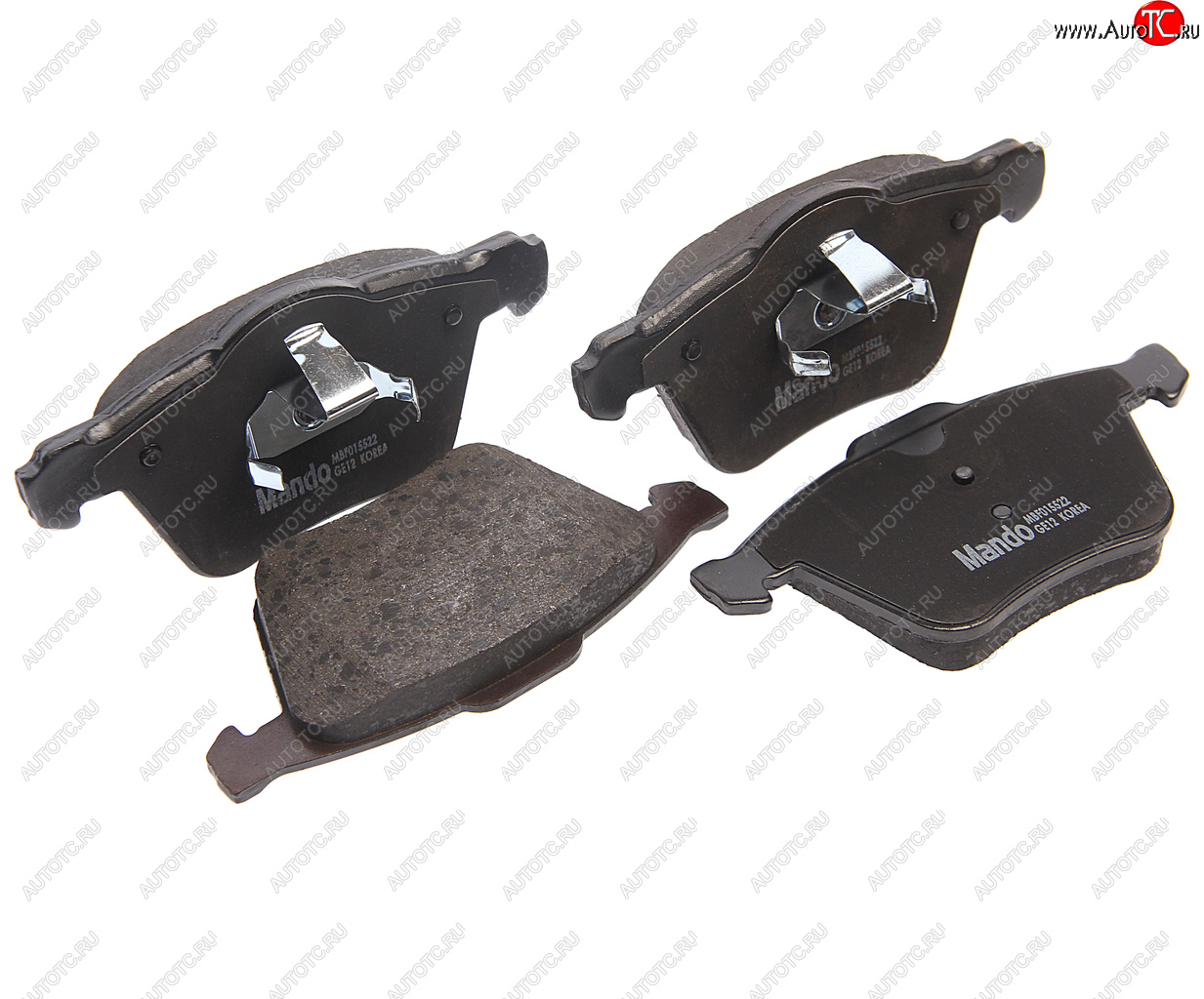 2 099 р. Колодки тормозные FORD S-Max,Galaxy LAND ROVER Freelander VOLVO S80,V60,V70 передние (4шт.) MANDO MANDO mbf015522 MANDO mbf015522  с доставкой в г. Керчь