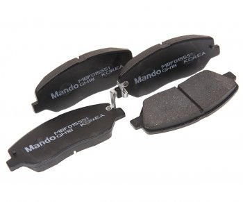 3 379 р. Колодки тормозные HYUNDAI Santa Fe (09-) KIA Sorento (09-) передние (4шт.) MANDO MANDO mbf015551 MANDO mbf015551  с доставкой в г. Керчь. Увеличить фотографию 1