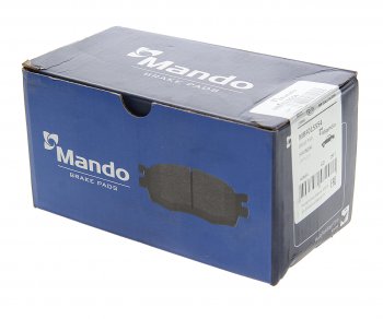 3 699 р. Колодки тормозные HYUNDAI Creta (17-) передние (4шт.) MANDO MANDO mbf015554 MANDO mbf015554  с доставкой в г. Керчь. Увеличить фотографию 3