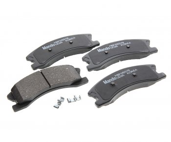 2 399 р. Колодки тормозные JEEP Grand Cherokee (99-04) (2.7) передние (4шт.) MANDO MANDO mbf015578 MANDO mbf015578  с доставкой в г. Керчь. Увеличить фотографию 1