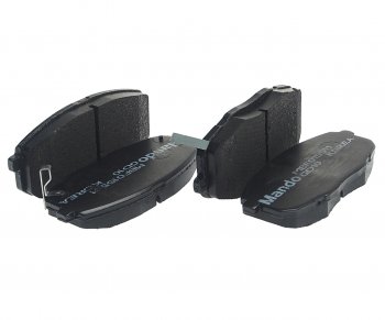 1 079 р. Колодки тормозные KIA Cerato (08-) передние (4шт.) MANDO MANDO mbf015591 MANDO mbf015591  с доставкой в г. Керчь. Увеличить фотографию 1
