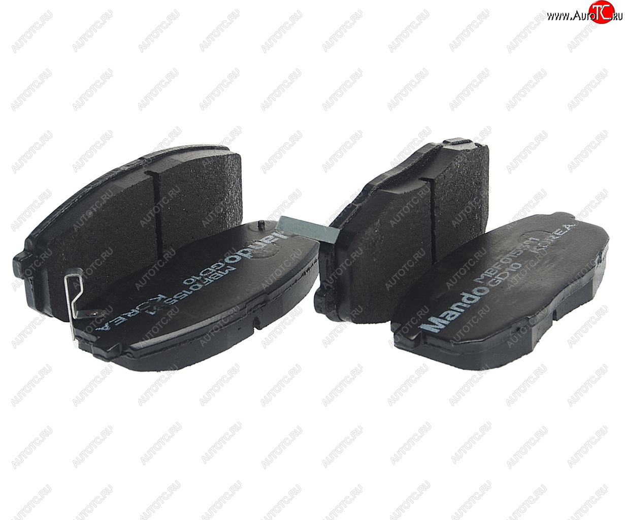 1 079 р. Колодки тормозные KIA Cerato (08-) передние (4шт.) MANDO MANDO mbf015591 MANDO mbf015591  с доставкой в г. Керчь