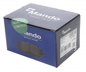 1 089 р. Колодки тормозные LEXUS RX300 (03-) задние (4шт.) MANDO MANDO mbf015613 MANDO mbf015613  с доставкой в г. Керчь. Увеличить фотографию 3