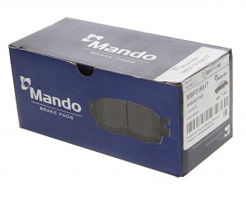 1 599 р. Колодки тормозные LEXUS IS (05-),GS300,GS430,GS450H передние (4шт.) MANDO MANDO mbf015617  с доставкой в г. Керчь. Увеличить фотографию 3