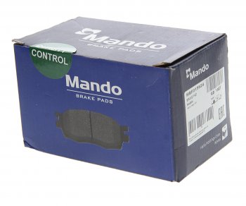 1 359 р. Колодки тормозные MAZDA 626 GE,GF,GW (92-02),Xedos-6,Premacy передние (4шт.) MANDO MANDO mbf015624  с доставкой в г. Керчь. Увеличить фотографию 3