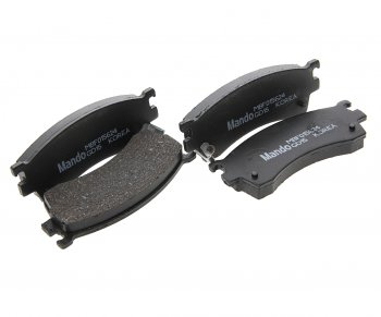 1 359 р. Колодки тормозные MAZDA 626 GE,GF,GW (92-02),Xedos-6,Premacy передние (4шт.) MANDO MANDO mbf015624  с доставкой в г. Керчь. Увеличить фотографию 1